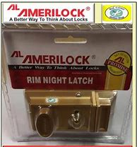 [564] Amerilock Rim Night Latch